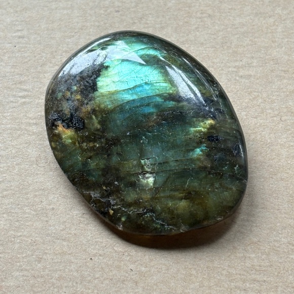 Crystal collection set of 3. Labradorite, orange quartz, selenite - Picture 4 of 7